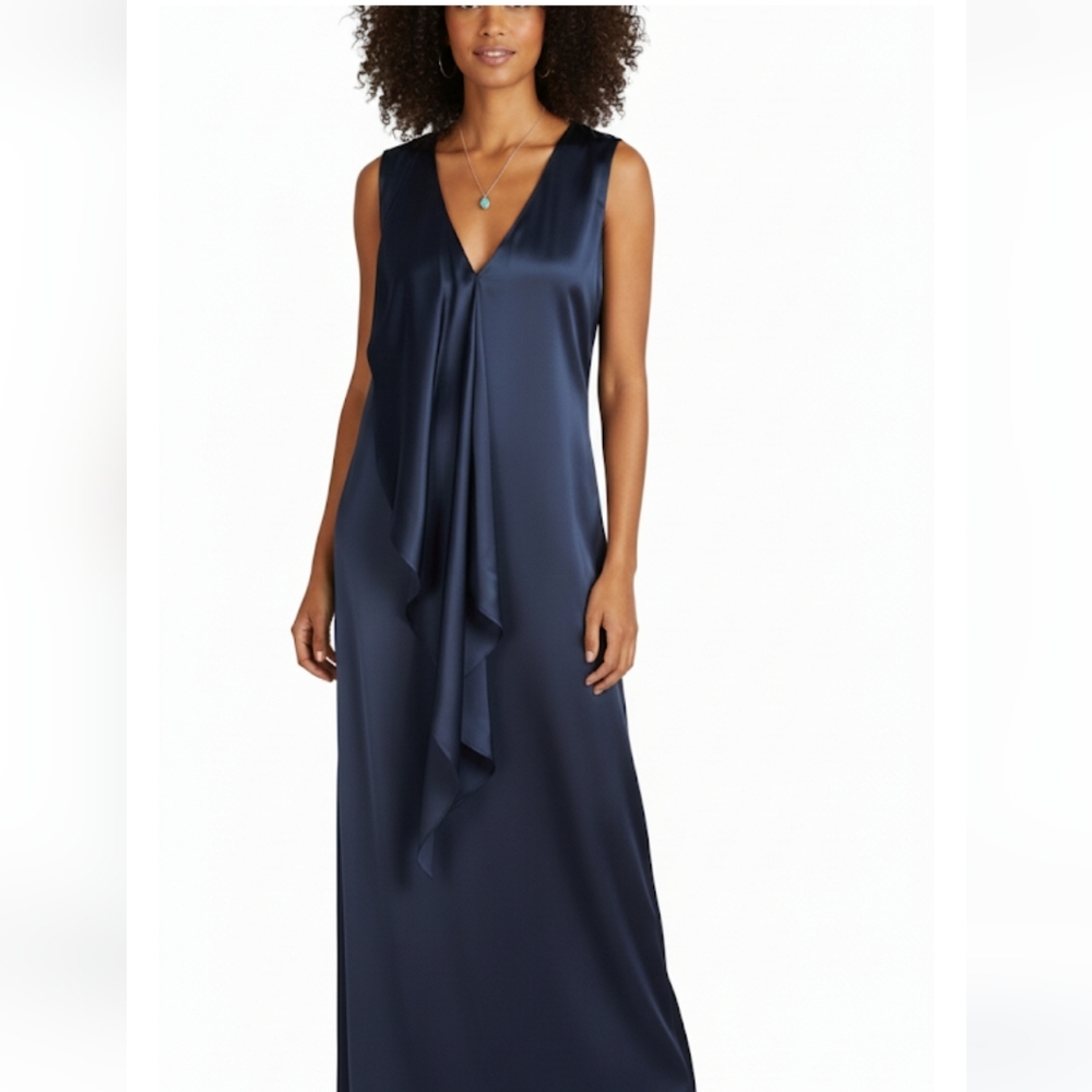 Adrianna Papell women's blue pullover dress size 10